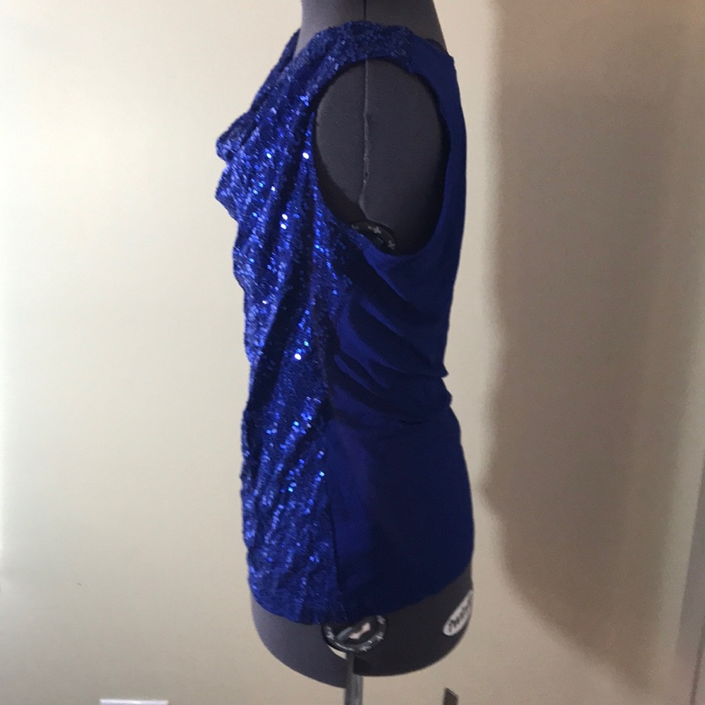 NWOT Victor Alfaro sequin top